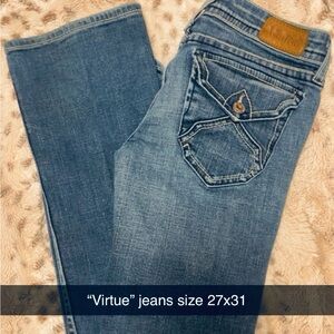 Virtue Jeans 27x31 -women’s